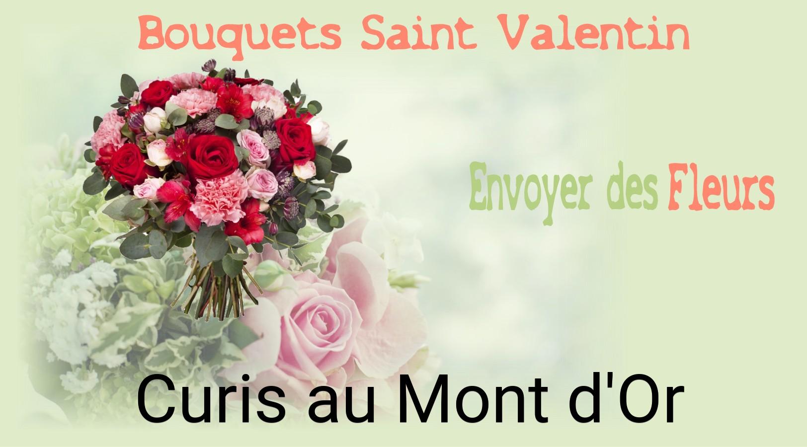 Roses de Saint-Valentin livrées à Curis-au-Mont-d'Or